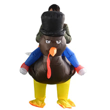 Load image into Gallery viewer, Inflatable Turkey Costume for Christmas and Thanksgiving ITDinos®