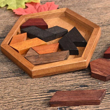 Lade das Bild in den Galerie-Viewer, Wooden Puzzle Toy for Kids - Brain Teaser Game ITDinos®