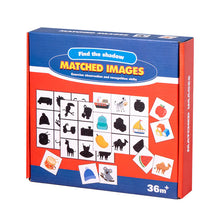 Load image into Gallery viewer, Wooden Educational Shadow Matching Puzzle for Kids ITDinos®