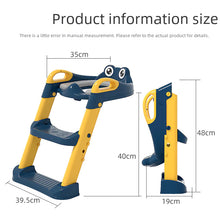 Load image into Gallery viewer, Children's Toilet Ladder and Folding Seat for Infants ITDinos®