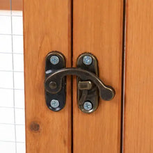 Load image into Gallery viewer, Folding Rabbit Cage, Outdoor Chicken Coop With Running, Wooden Poultry House Play Enclosure, Orange ITDinos®