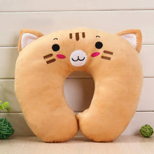 Load image into Gallery viewer, Cartoon U-shaped Pillow Lunch Break Pillow Neck Pillow Office U-shaped Pillow Travel Neck Pillow Neck Pillow U Row Pillow