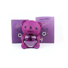Load image into Gallery viewer, Eternal Rose Teddy Bear Jewelry Gift Box with Necklace ITDinos®