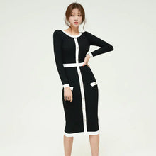 Load image into Gallery viewer, Knit Dress for Women - Long Autumn Winter Sweater Dress ITDinos®