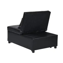 Load image into Gallery viewer, Folding Ottoman Sofa Bed BLACK ITDinos®