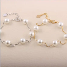 Load image into Gallery viewer, 925 Silver Natural Freshwater Pearl Bracelet ITDinos®