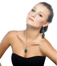 Load image into Gallery viewer, Peacock Feather Necklace ITDinos®