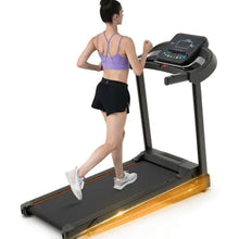 Load image into Gallery viewer, Compact Easy Folding Treadmill Motorized Running Jogging Machine With Audio Speakers And Incline Adjuster ITDinos®