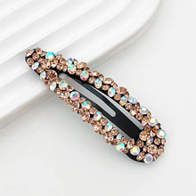 Load image into Gallery viewer, Korean Style Rectangular BB Hair Clip with Rhinestones