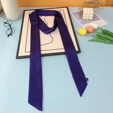 Load image into Gallery viewer, "Women's Solid Color Long Scarf - Versatile Fashion Accessory"