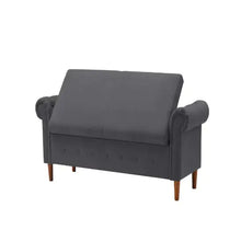 Load image into Gallery viewer, Dark Gray Multifunctional Storage Rectangular Sofa Stool ITDinos®