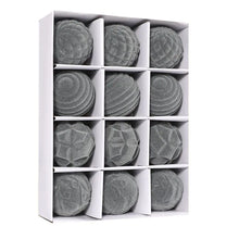 Load image into Gallery viewer, 12-Pack Velvet Christmas Tree Ornaments - Plastic Balls ITDinos®