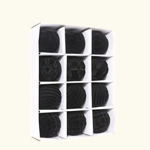 Load image into Gallery viewer, 12-Pack Velvet Christmas Tree Ornaments - Plastic Balls ITDinos®