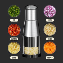 Load image into Gallery viewer, Kitchen Garlic Mashing & Pressing Chopper