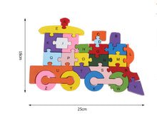 Load image into Gallery viewer, Wooden Butterfly Puzzle for Kids - Alphabet & Numbers ITDinos®