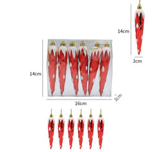 Load image into Gallery viewer, Christmas Tree Decorations - Hand-Painted Plastic Ornaments ITDinos®