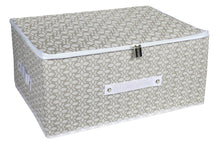 Load image into Gallery viewer, Collapsible Storage Box with Lock and Zipper (Random Color) ITDinos®