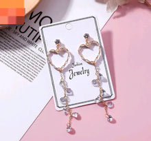Load image into Gallery viewer, Heart Tassel Earrings - Vintage Simple Style ITDinos®