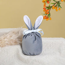 Load image into Gallery viewer, 10pcs Rabbit Ear Velvet Gift Bags for Weddings and Easter ITDinos®