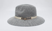Load image into Gallery viewer, Women's Wide Brim Jazz Hat, Knit Sun Hat