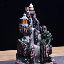 Load image into Gallery viewer, Creative LED Backflow Incense Burner with Resin Art ITDinos®