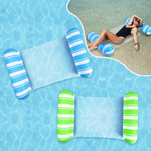 Load image into Gallery viewer, 2 Pack Pool Float Adults 4-in-1 Water Hammock FloatSaddle DrifterLounger Inflatable Pool Floats for Swimming Pool Beach Hammock Pool Float ITDinos®
