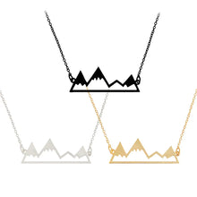 Load image into Gallery viewer, Creative Mountain Peak Hollow Necklace for Outdoor Travel ITDinos®