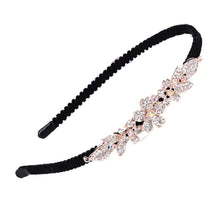 Load image into Gallery viewer, Butterfly Hair Band with Rhinestone Clips