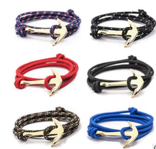 Lade das Bild in den Galerie-Viewer, Anchor Bracelet, Multi-Layer Leather Friendship Jewelry ITDinos®