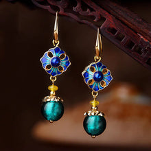 Load image into Gallery viewer, Artisan Cloisonné Glass Earrings - Ethnic Style Accessory ITDinos®