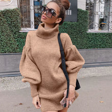 Lade das Bild in den Galerie-Viewer, 2020 Autumn Winter Women's Knit Sweater Dress ITDinos®