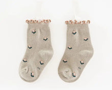 Load image into Gallery viewer, Children's Cartoon Flower Socks with Wooden Ears ITDinos®