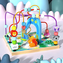 Load image into Gallery viewer, Large Wooden Multifunctional Educational Bead Box Toy ITDinos®