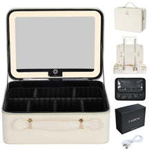 Load image into Gallery viewer, Luxe LED Makeup Organizer Case