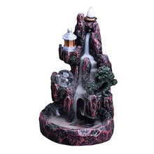 Load image into Gallery viewer, Creative LED Backflow Incense Burner with Resin Art ITDinos®