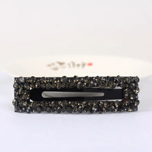 Load image into Gallery viewer, Korean Style Rectangular BB Hair Clip with Rhinestones