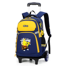 Lade das Bild in den Galerie-Viewer, Large Capacity Cartoon Rolling Backpack for Kids ITDinos®