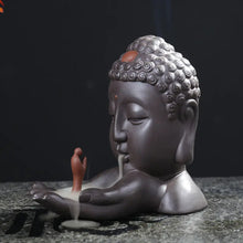 Load image into Gallery viewer, Ceramic Buddha Backflow Incense Burner for Home Decor ITDinos®