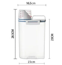 Load image into Gallery viewer, Grain Storage Container with Cup