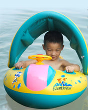 Load image into Gallery viewer, Baby Swimming Boat with Speaker and Inflatable Ring ITDinos®