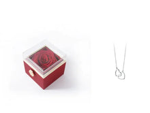 Load image into Gallery viewer, Elegant Rotating Rose Jewelry Box ITDinos®