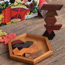 Lade das Bild in den Galerie-Viewer, Wooden Puzzle Toy for Kids - Brain Teaser Game ITDinos®