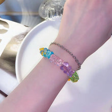 Load image into Gallery viewer, Candy Color Titanium Bear Bracelet
