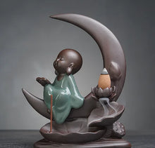 Load image into Gallery viewer, Ceramic Backflow Incense Burner Zen Home Decor Piece ITDinos®