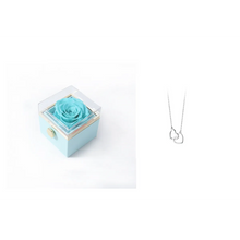 Load image into Gallery viewer, Fashion Acrylic Rotating Rose Jewelry Box ITDinos®