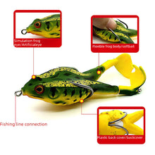 Load image into Gallery viewer, Rotating Frog Lure