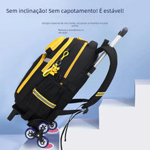 Lade das Bild in den Galerie-Viewer, Large Capacity Cartoon Rolling Backpack for Kids ITDinos®