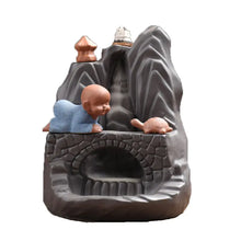 Load image into Gallery viewer, Creative Incense Burner with Monk and Turtle Design ITDinos®