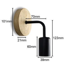 Load image into Gallery viewer, Modern Minimalist Iron Wall Lamp for Bedroom and Hallway
