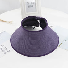 Load image into Gallery viewer, Spring Summer Wide Brim Hat with Bow - Trendy Style